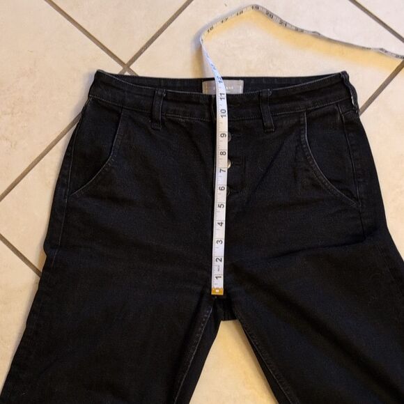 Everlane The Wide Leg Jean Black Size 28 - Picture 9 of 9